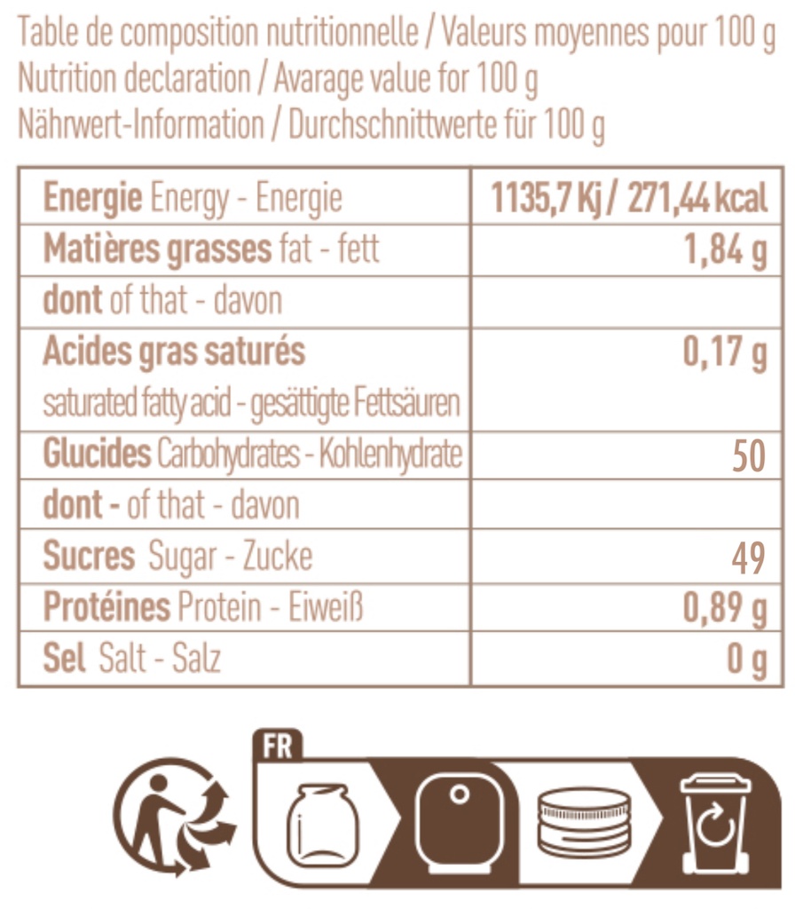 Délice de Fruits :  « Goûter du pitchoun » 230 g - Baiata