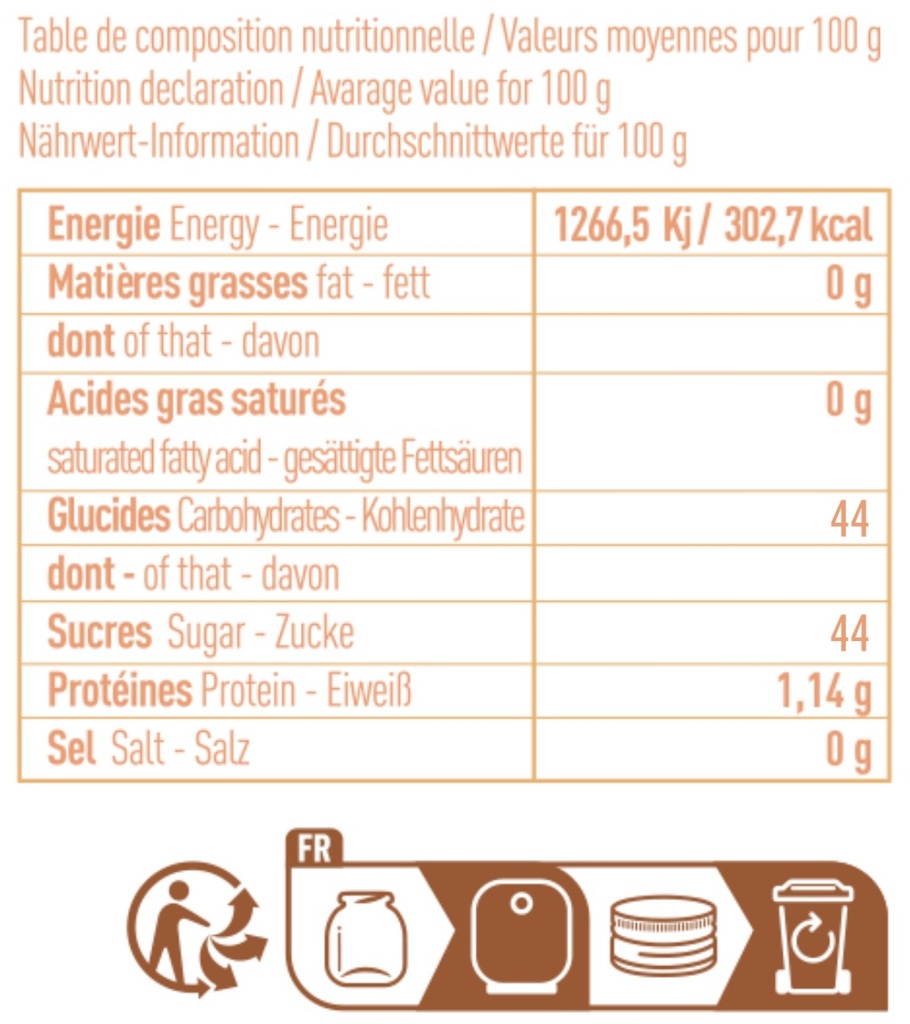 Délice de Fruits : «Coup de soleil » 230 g - Baiata