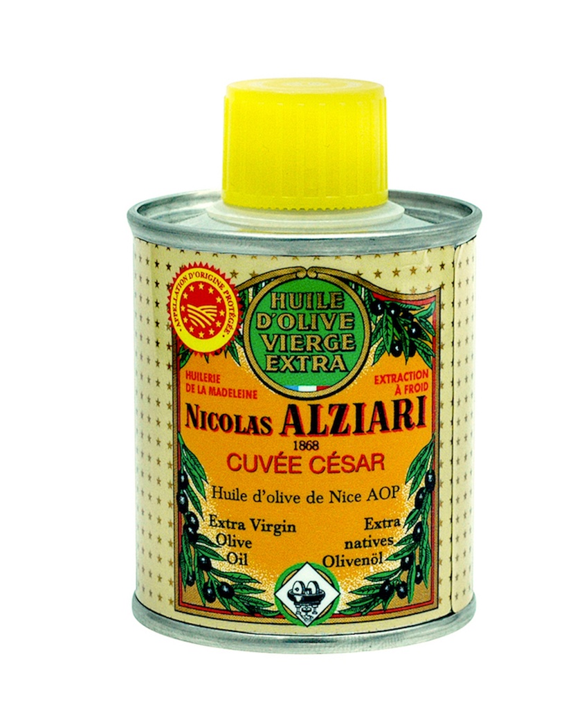 100ml Dose Natives Olivenöl Extra - Cuvée Cesar GUB Nizza - Alziari